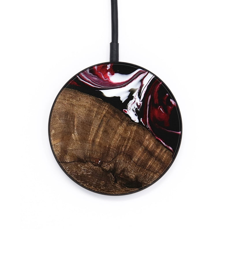 Circle Wood Wireless Charger - Charles (Red, 746146)