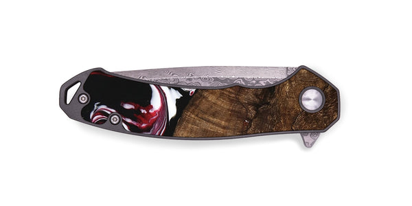 EDC Wood Pocket Knife - Charles (Red, 746146)