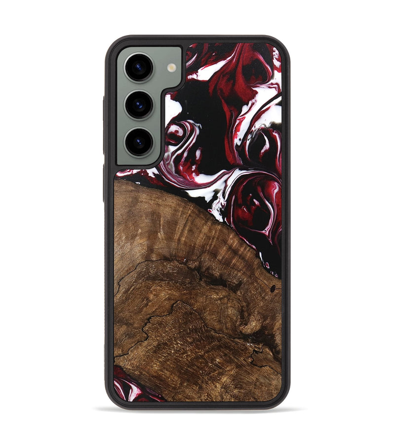 Galaxy S23 Plus Wood Phone Case - Charles (Red, 746146)