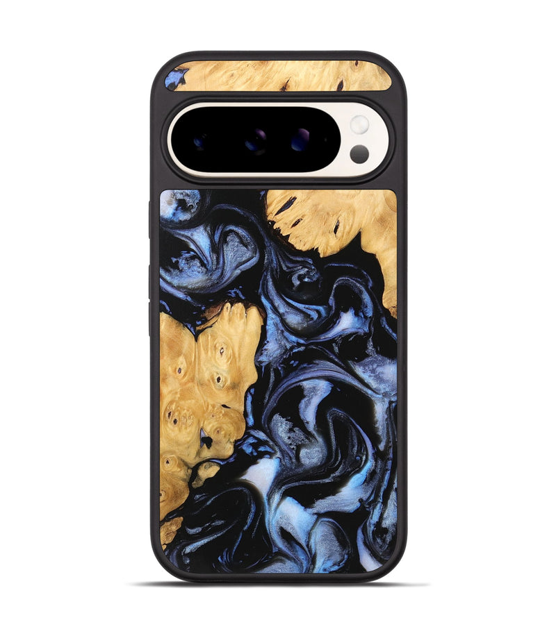 Pixel 9 Pro Wood Phone Case - Kashton (Blue, 746151)