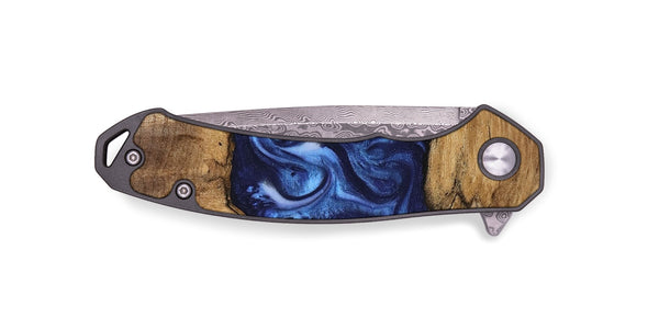 EDC Wood Pocket Knife - Hobart (Blue, 746152)