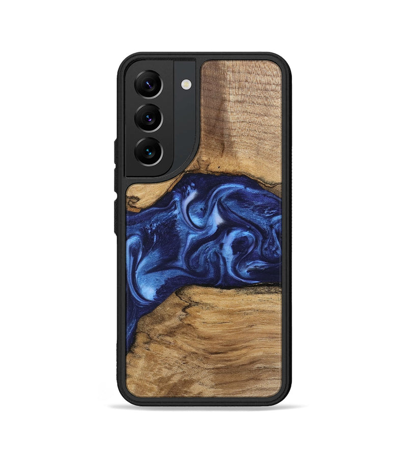 Galaxy S22 Wood Phone Case - Hobart (Blue, 746152)