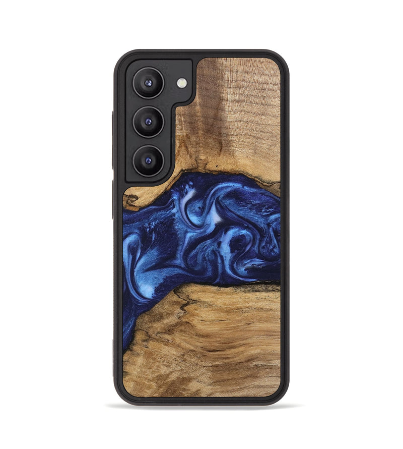 Galaxy S23 Wood Phone Case - Hobart (Blue, 746152)