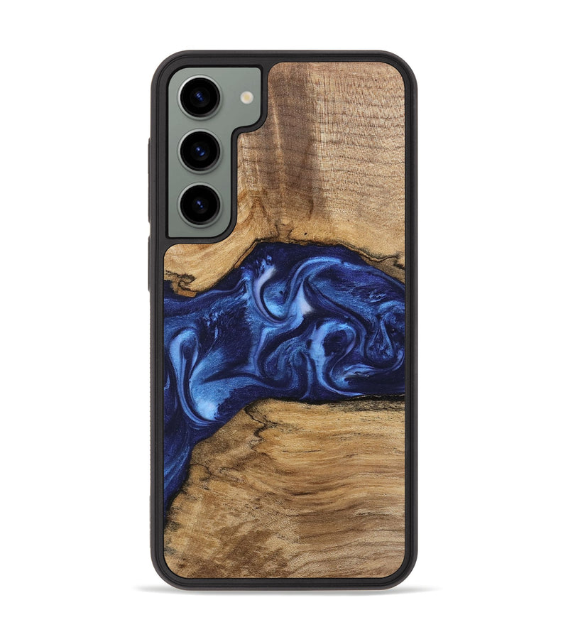 Galaxy S23 Plus Wood Phone Case - Hobart (Blue, 746152)