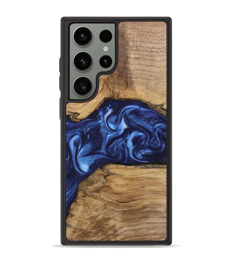 Galaxy S23 Ultra Wood Phone Case - Hobart (Blue, 746152)