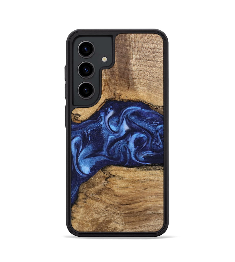 Galaxy S24 Wood Phone Case - Hobart (Blue, 746152)