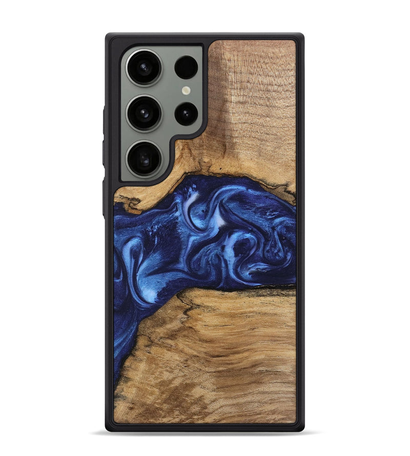 Galaxy S24 Ultra Wood Phone Case - Hobart (Blue, 746152)