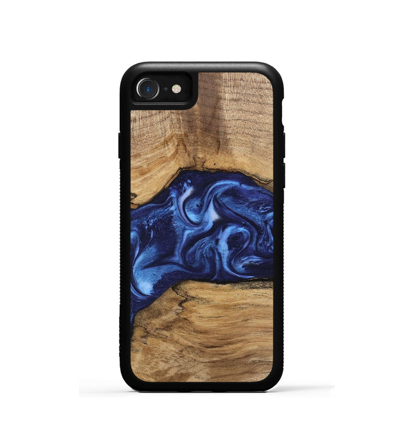 iPhone SE Wood Phone Case - Hobart (Blue, 746152)