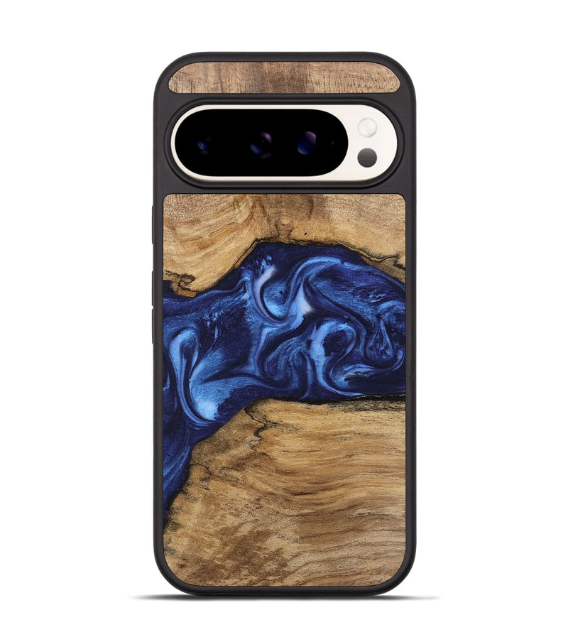 Pixel 9 Pro Wood Phone Case - Hobart (Blue, 746152)