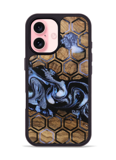 iPhone 16 Wood Phone Case - Kaylyn (Pattern, 746153)