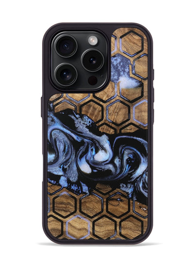 iPhone 16 Pro Wood Phone Case - Kaylyn (Pattern, 746153)