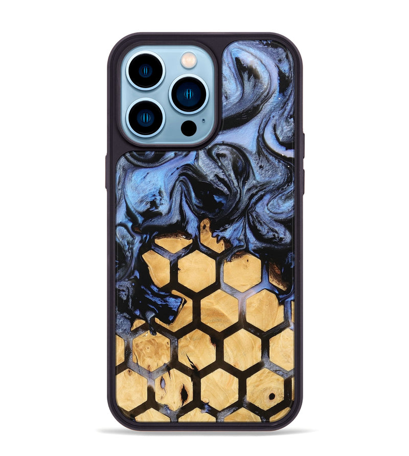 iPhone 14 Pro Max Wood Phone Case - Lacey (Pattern, 746154)