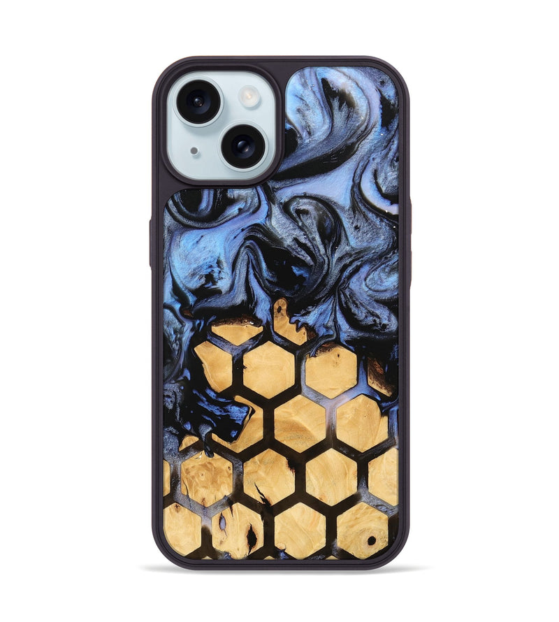 iPhone 15 Wood Phone Case - Lacey (Pattern, 746154)