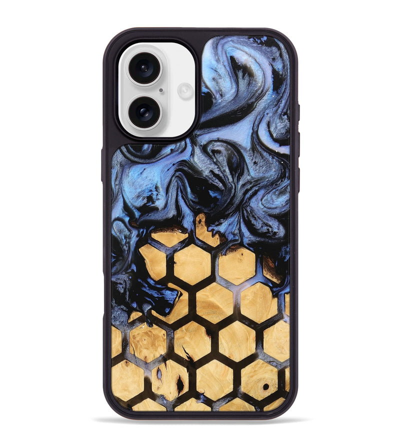 iPhone 16 Plus Wood Phone Case - Lacey (Pattern, 746154)