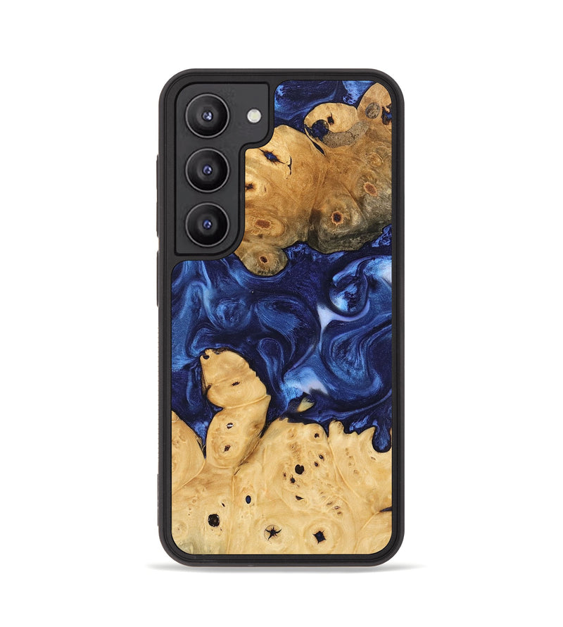 Galaxy S23 Wood Phone Case - Sharen (Blue, 746156)