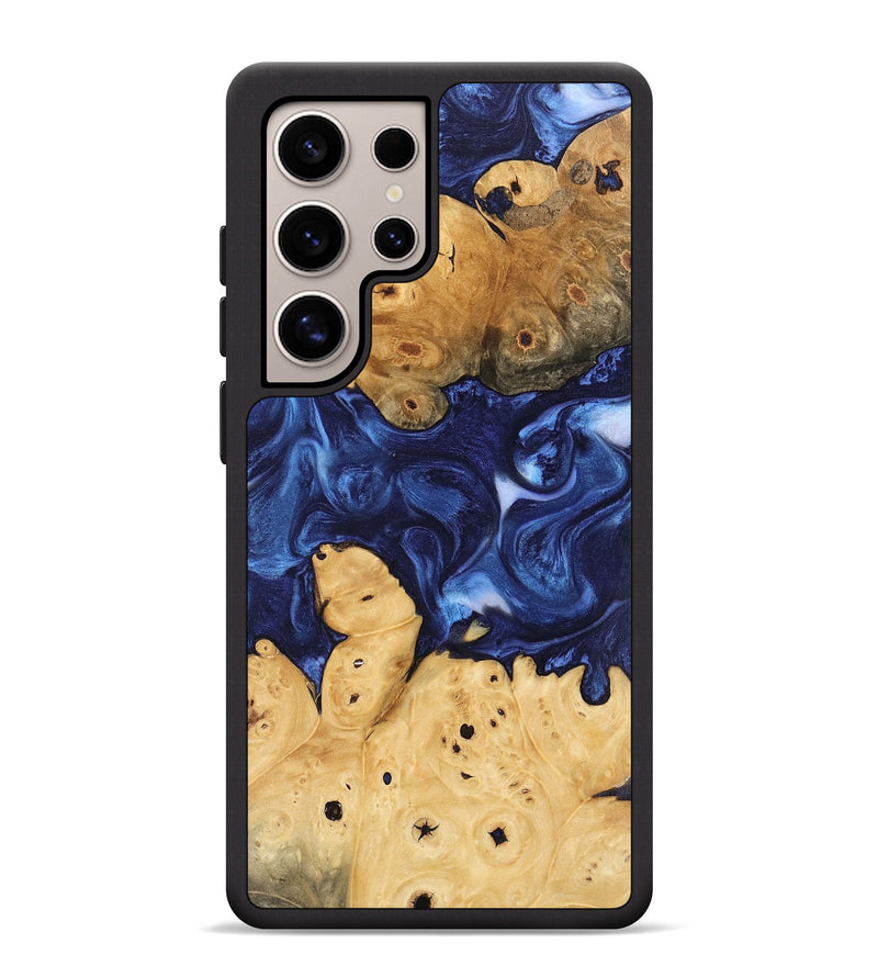 Galaxy S25 Ultra Wood Phone Case - Sharen (Blue, 746156)