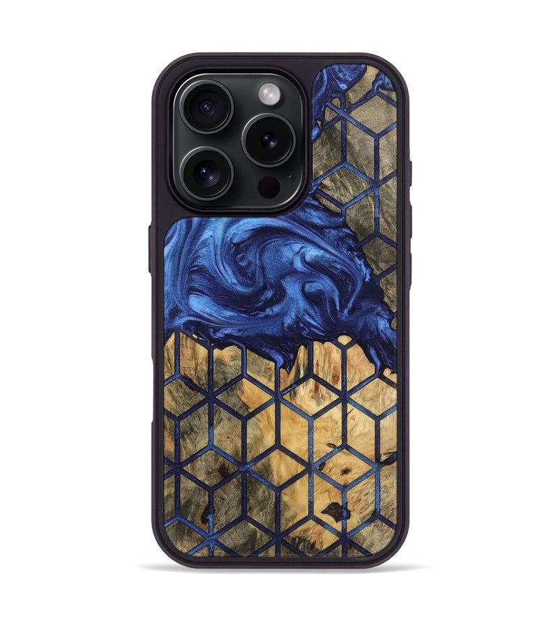 iPhone 16 Pro Wood Phone Case - Cari (Pattern, 746159)