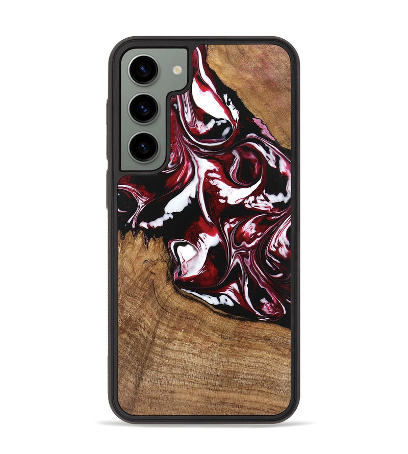 Galaxy S23 Plus Wood Phone Case - Emerald (Red, 746160)