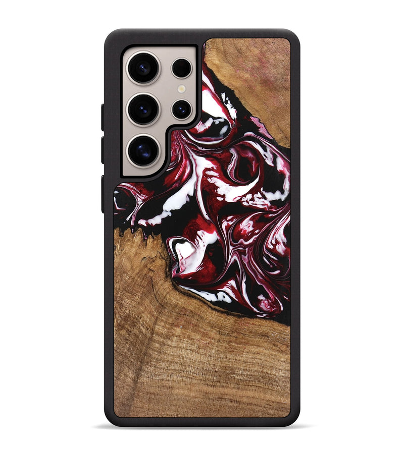 Galaxy S25 Ultra Wood Phone Case - Emerald (Red, 746160)