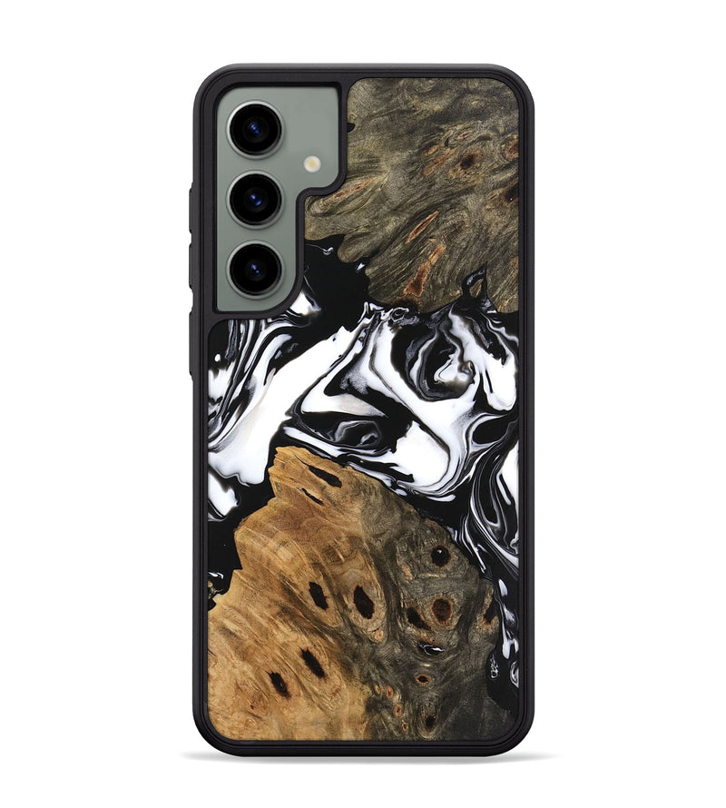 Galaxy S24 Plus Wood Phone Case - Keyla (Black & White, 746161)