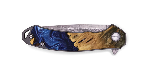 EDC Wood Pocket Knife - Carie (Blue, 746166)