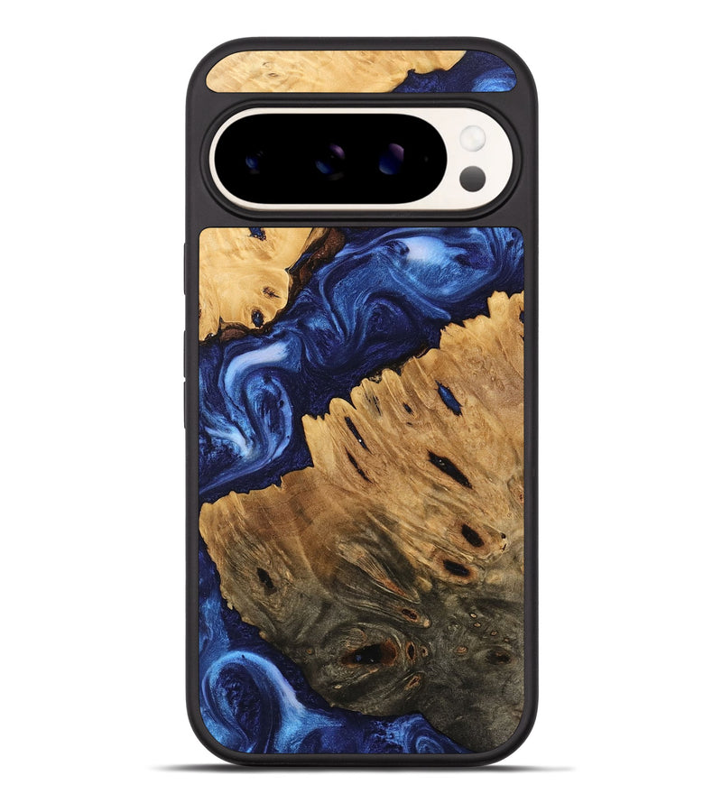 Pixel 9 Pro XL Wood Phone Case - Carie (Blue, 746166)