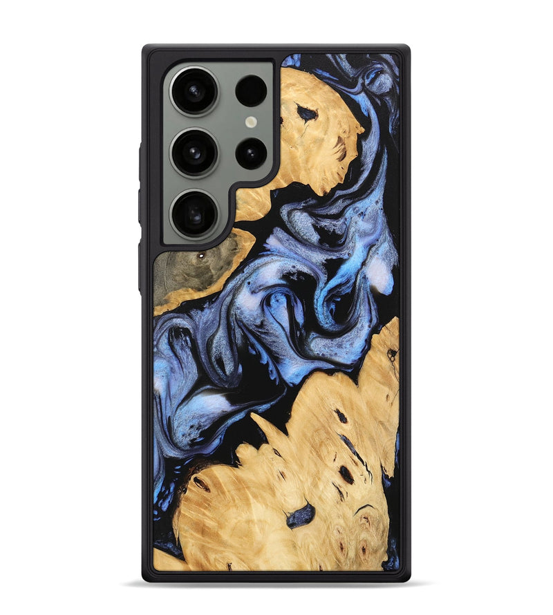 Galaxy S24 Ultra Wood Phone Case - Kody (Blue, 746168)