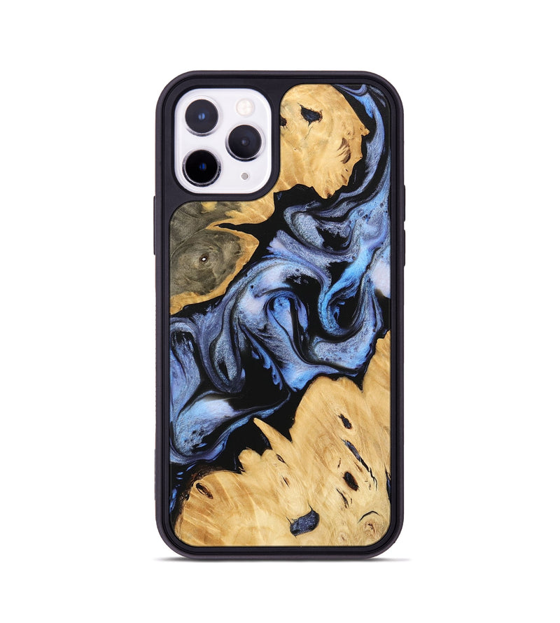 iPhone 11 Pro Wood Phone Case - Kody (Blue, 746168)