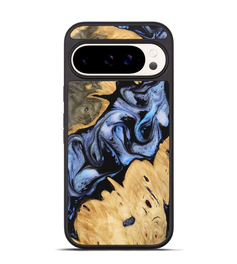 Pixel 9 Pro Wood Phone Case - Kody (Blue, 746168)