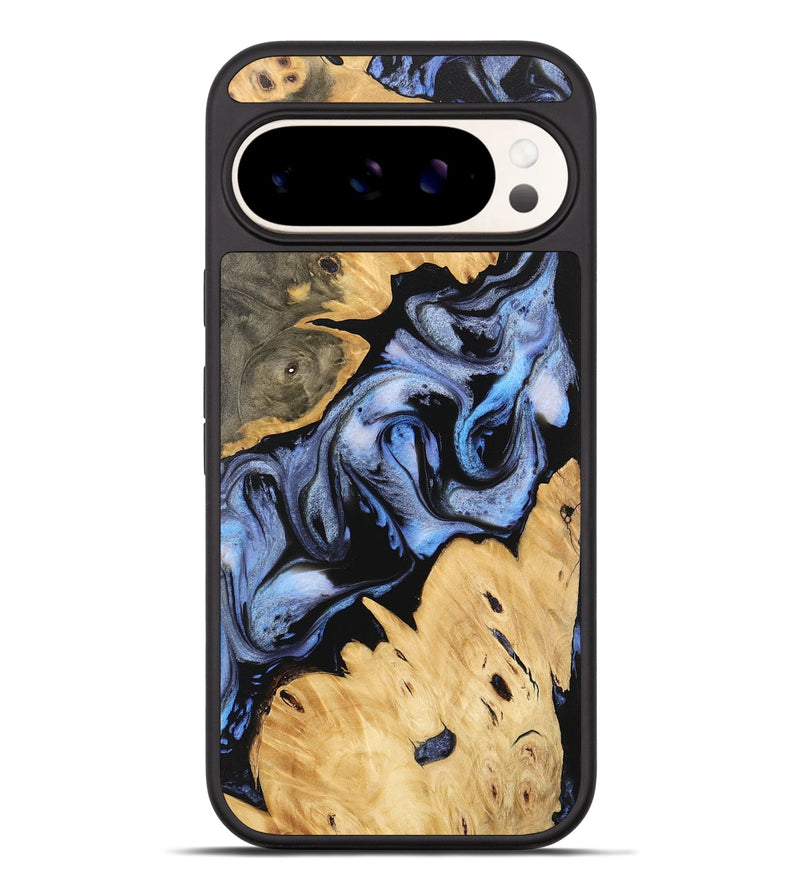 Pixel 9 Pro XL Wood Phone Case - Kody (Blue, 746168)