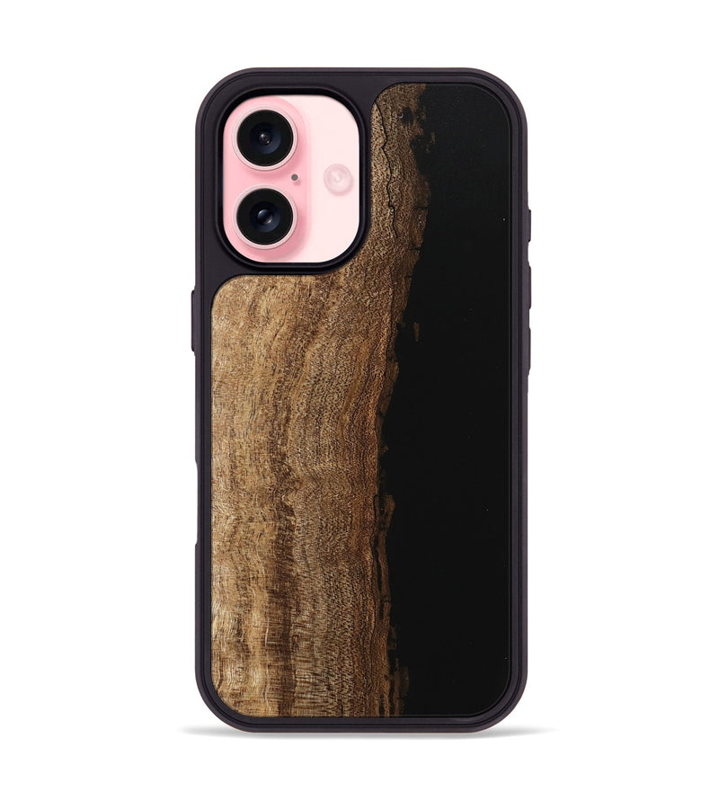 iPhone 16 Wood Phone Case - Alonzo (Wood Burl, 746169)