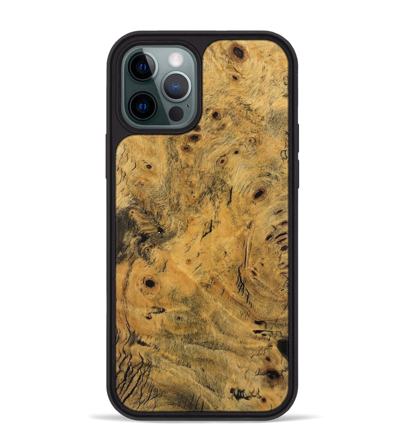 iPhone 12 Pro Max Wood Phone Case - Maranda (Wood Burl, 746170)