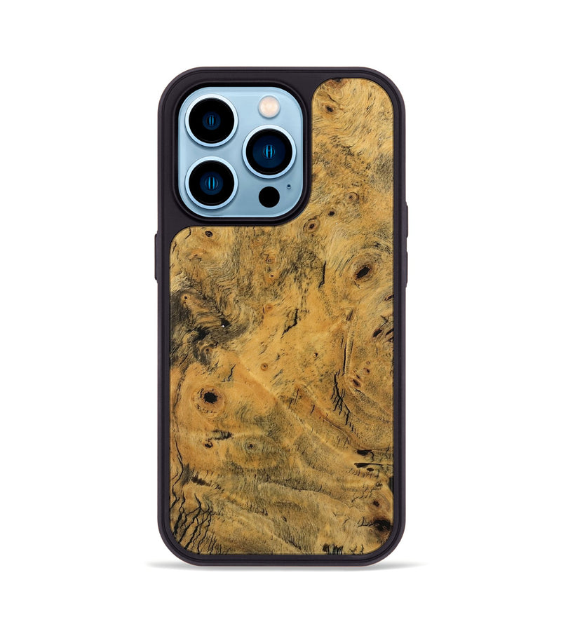 iPhone 14 Pro Wood Phone Case - Maranda (Wood Burl, 746170)