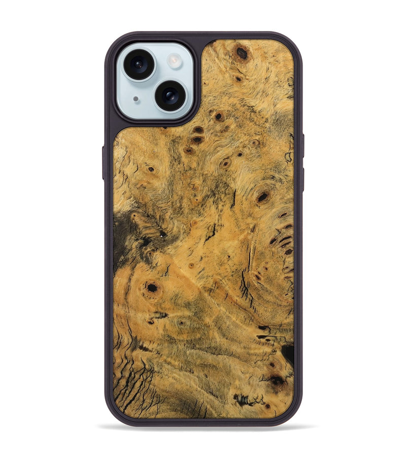 iPhone 15 Plus Wood Phone Case - Maranda (Wood Burl, 746170)