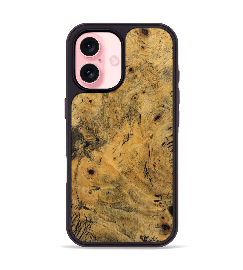 iPhone 16 Wood Phone Case - Maranda (Wood Burl, 746170)