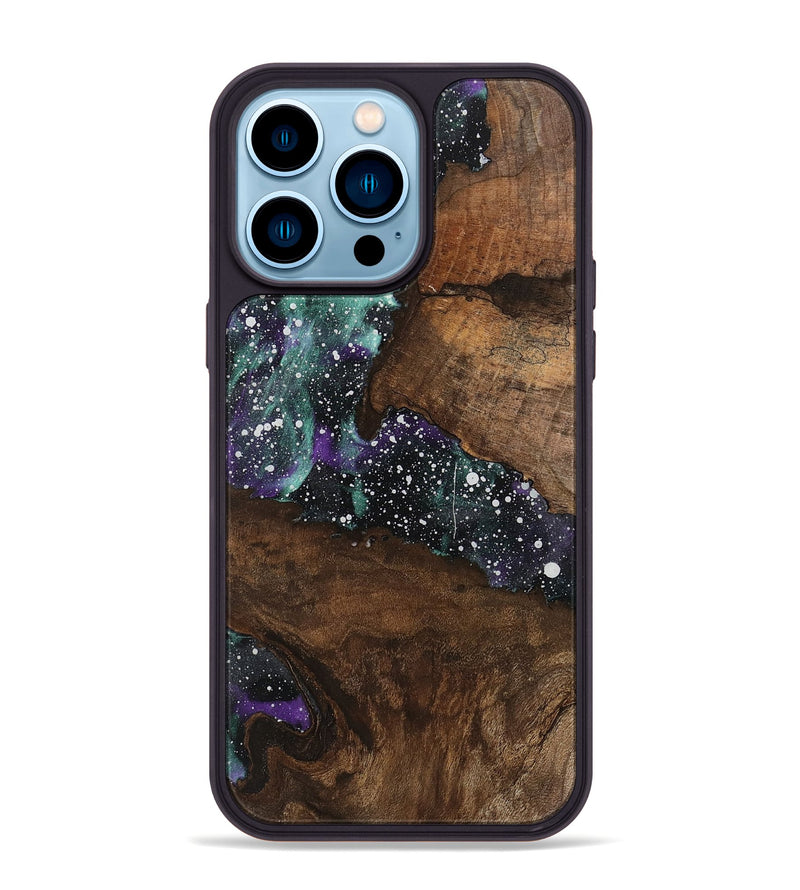 iPhone 14 Pro Max Wood Phone Case - Diya (Cosmos, 746171)