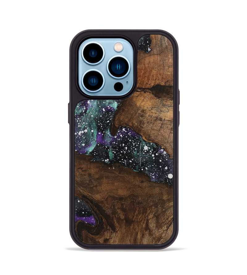 iPhone 14 Pro Wood Phone Case - Diya (Cosmos, 746171)