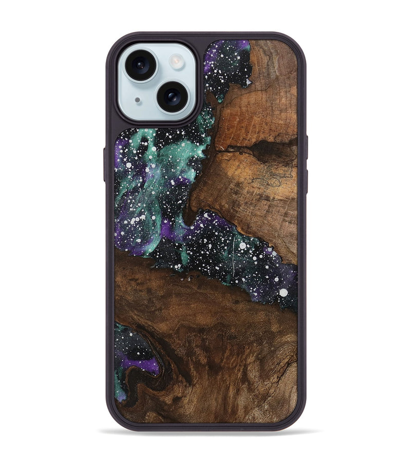 iPhone 15 Plus Wood Phone Case - Diya (Cosmos, 746171)