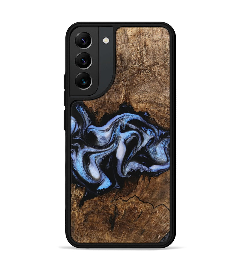 Galaxy S22 Plus Wood Phone Case - Rhea (Blue, 746173)