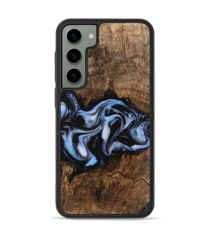 Galaxy S23 Plus Wood Phone Case - Rhea (Blue, 746173)