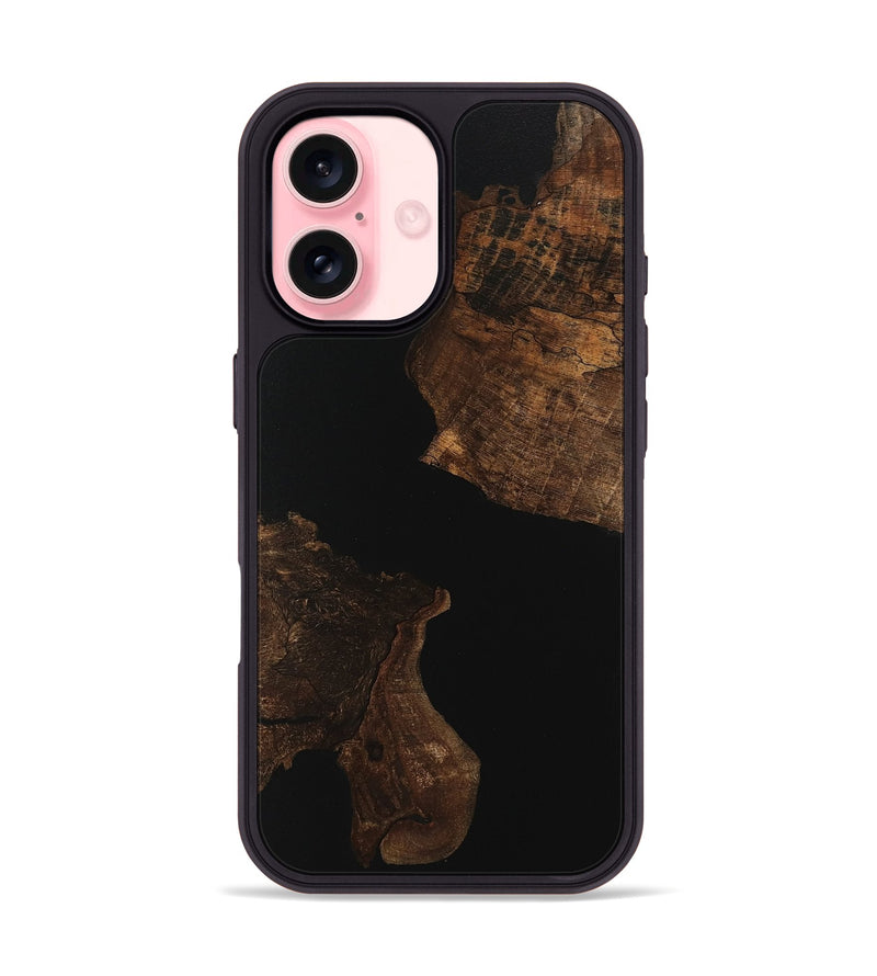 iPhone 16 Wood Phone Case - Casper (Wood Burl, 746175)