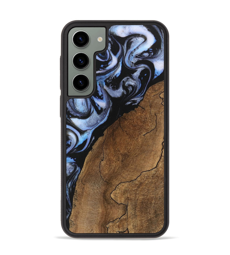 Galaxy S23 Plus Wood Phone Case - Shad (Blue, 746177)