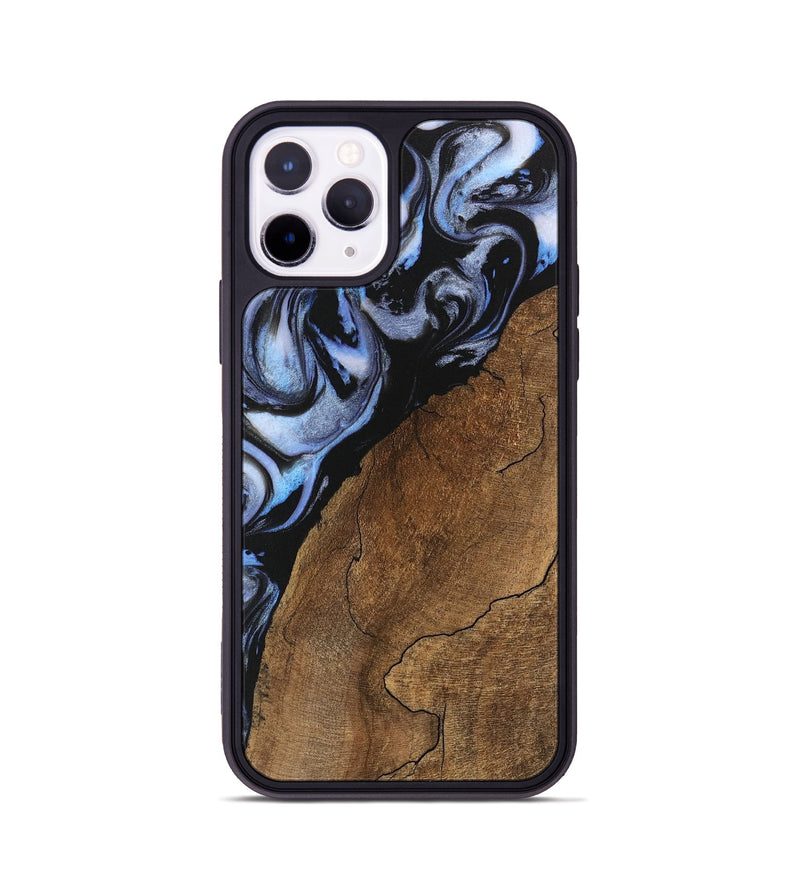 iPhone 11 Pro Wood Phone Case - Shad (Blue, 746177)