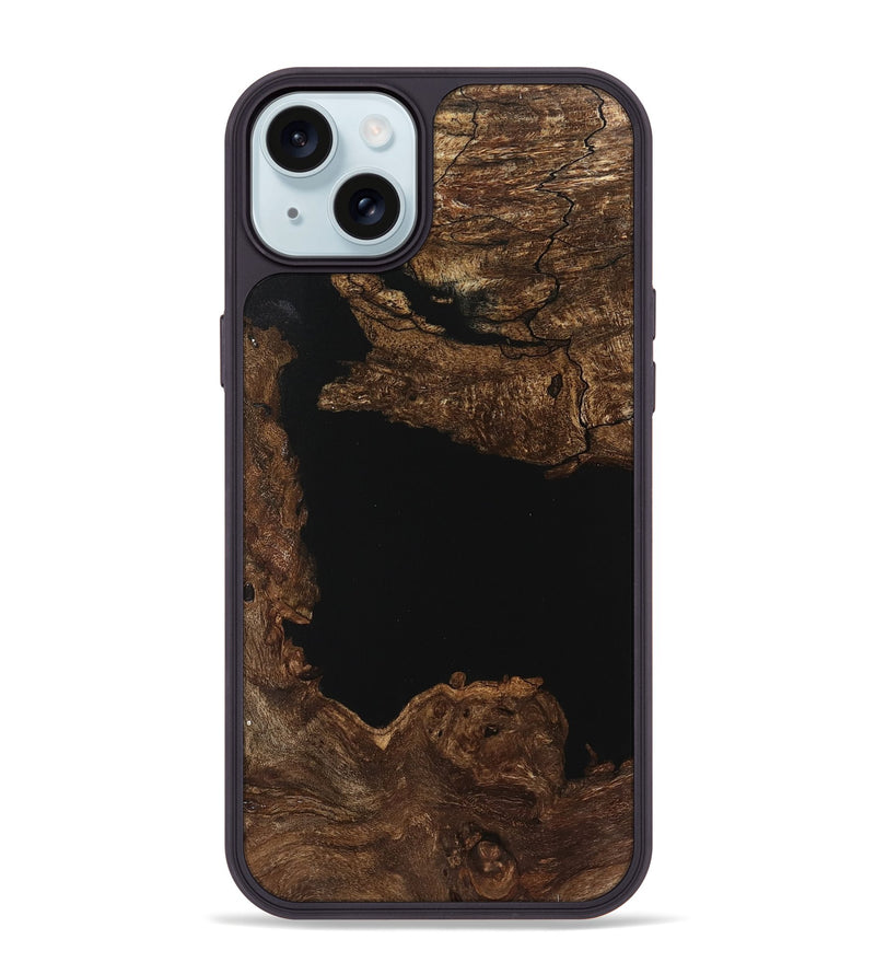 iPhone 15 Plus Wood Phone Case - Aditya (Wood Burl, 746179)