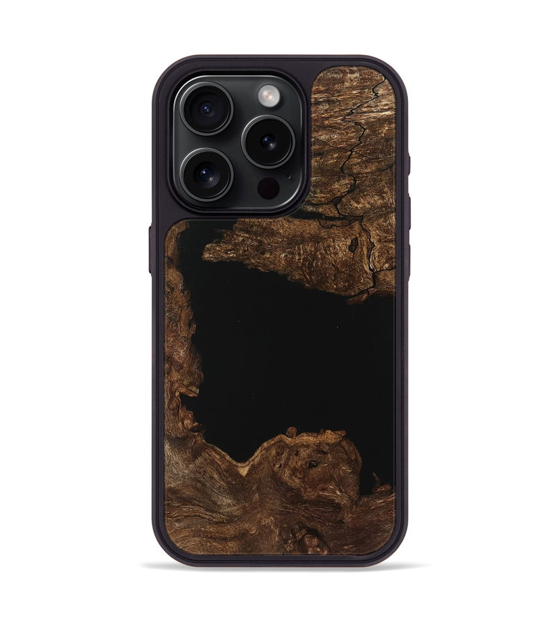 iPhone 15 Pro Wood Phone Case - Aditya (Wood Burl, 746179)