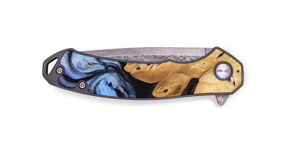 EDC Wood Pocket Knife - Lamont (Blue, 746180)