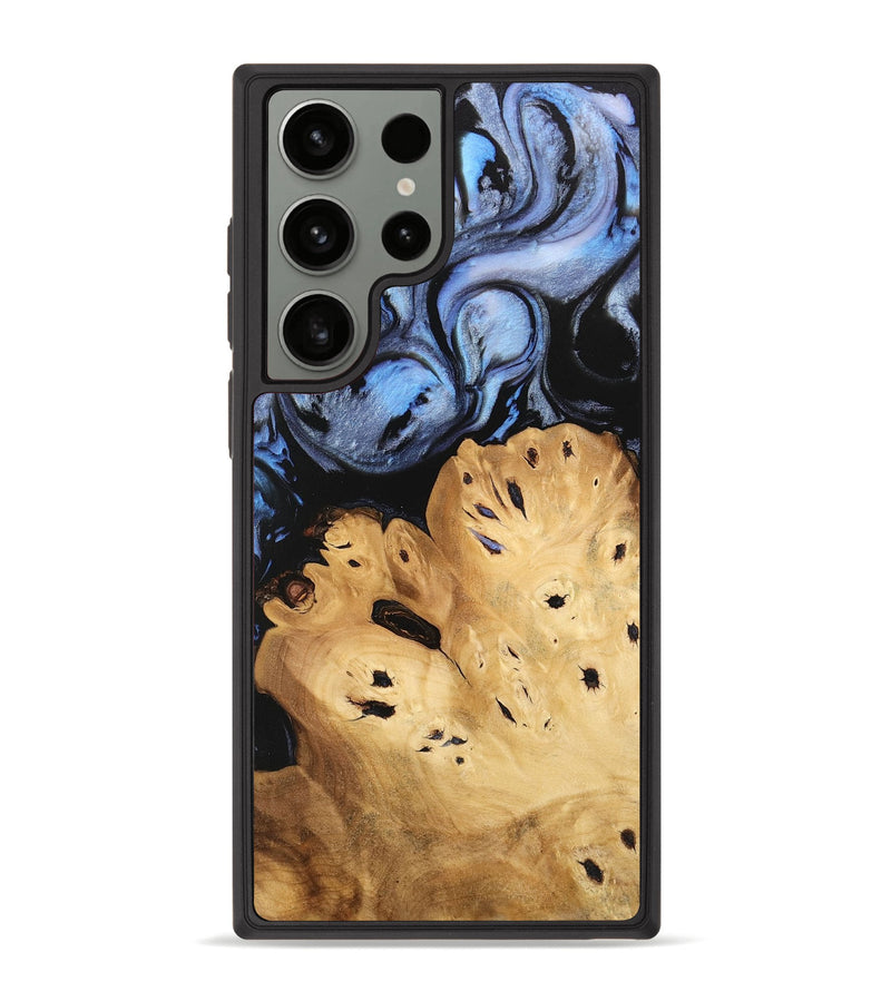 Galaxy S23 Ultra Wood Phone Case - Lamont (Blue, 746180)