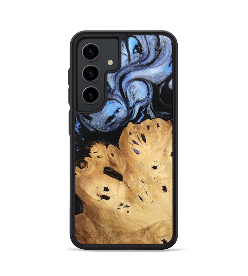 Galaxy S24 Wood Phone Case - Lamont (Blue, 746180)