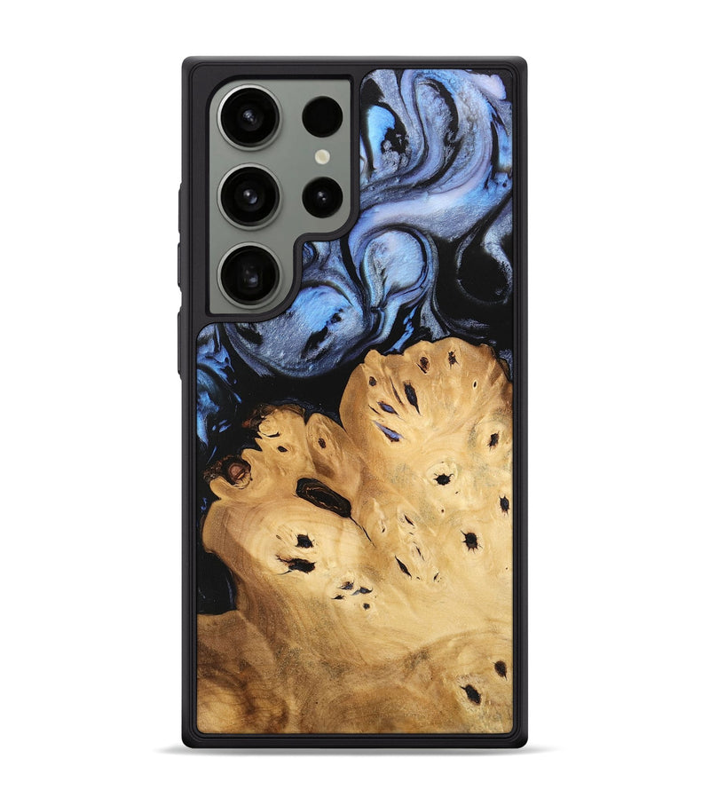 Galaxy S24 Ultra Wood Phone Case - Lamont (Blue, 746180)