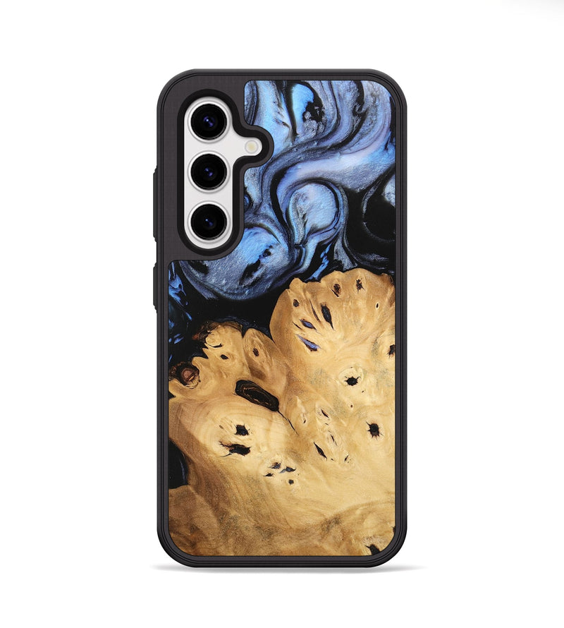 Galaxy S25 Plus Wood Phone Case - Lamont (Blue, 746180)